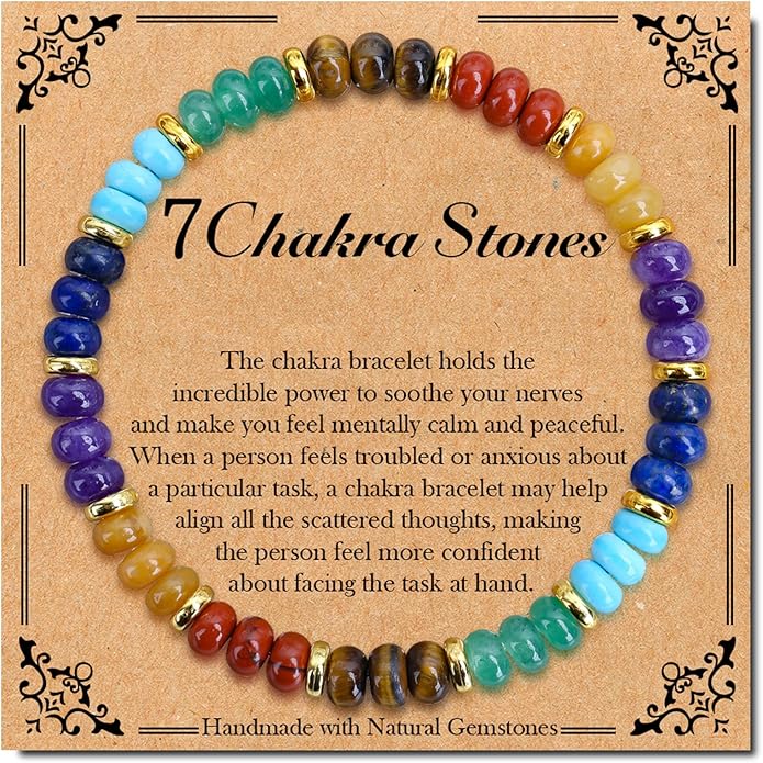 Chakra Crystal Adjustable Bracelet
