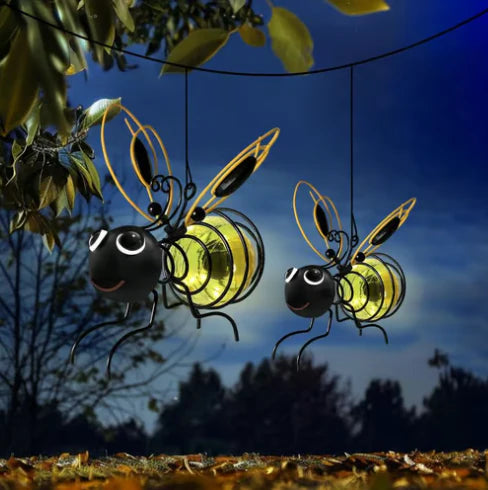 🔥 Last Day Sale Price | 🐝Outdoor Hanging Solar Bee Light 2025
