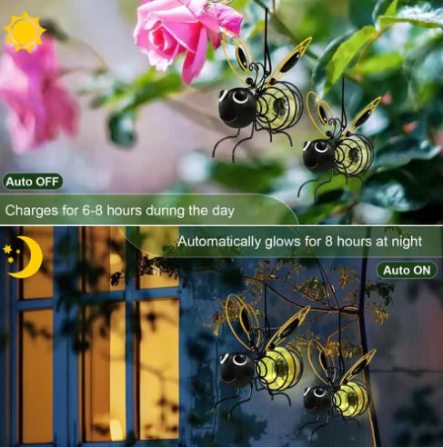 🔥 Last Day Sale Price | 🐝Outdoor Hanging Solar Bee Light 2025