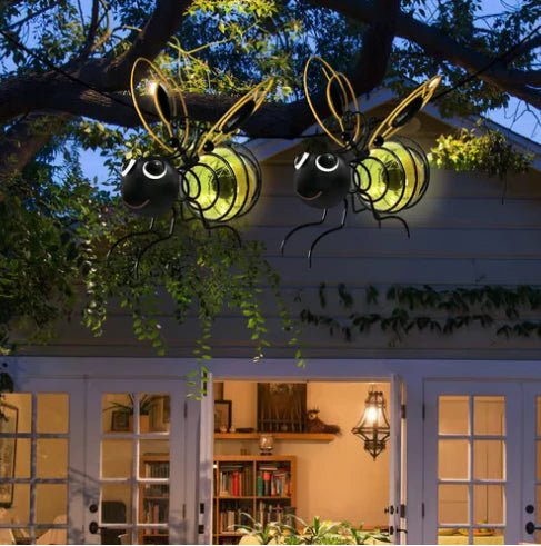 🔥 Last Day Sale Price | 🐝Outdoor Hanging Solar Bee Light 2025