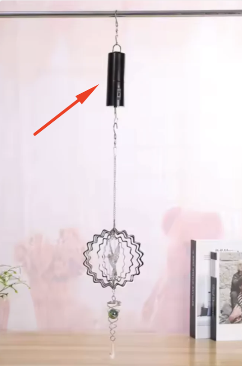 Rotating Motor for inside/outside usage