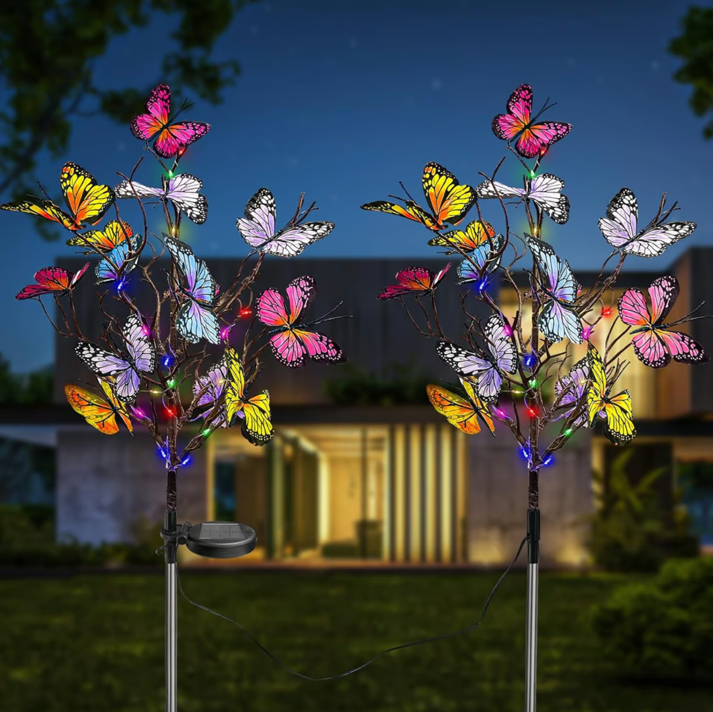 🔥 Last Day Sale Price | 🦋Solar Outdoor Butterfly Lights💐