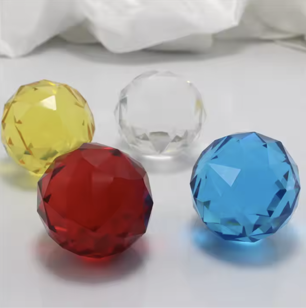 4 Replacement Crystals ( to change color or if one fall down and broke)