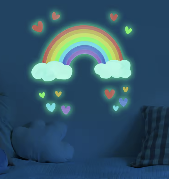 Rainbow Luminous Wall Stickers