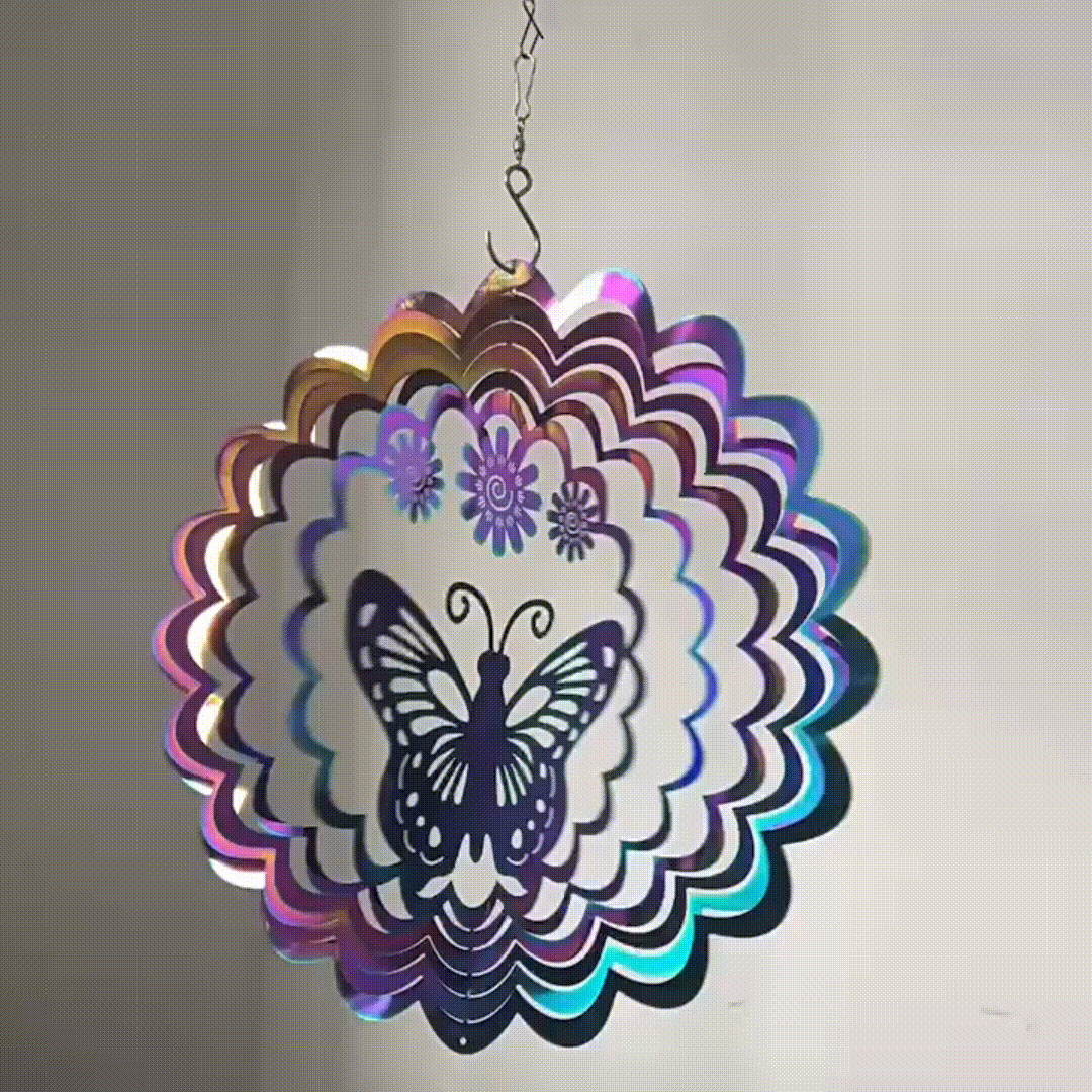 3D Butterfly Accessories for spiral crystal