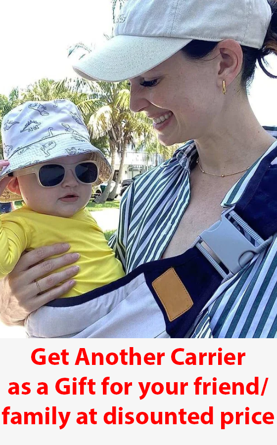 🔥 One time offer- Get another Toddler Carrier as a Gift for your friend just for $14.95 (Save $15)