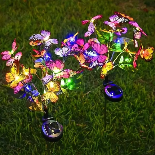 🔥 Last Day Sale Price | 🦋Solar Outdoor Butterfly Lights💐