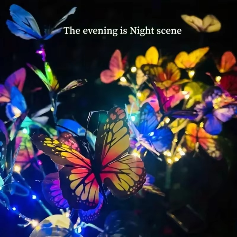 🔥 Last Day Sale Price | 🦋Solar Outdoor Butterfly Lights💐