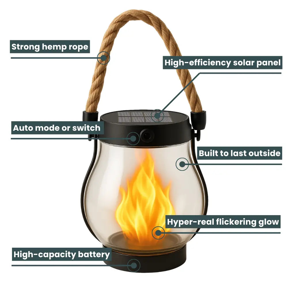 š„ Last Day Sale Price | Glow in the Dark Solar Lantern
