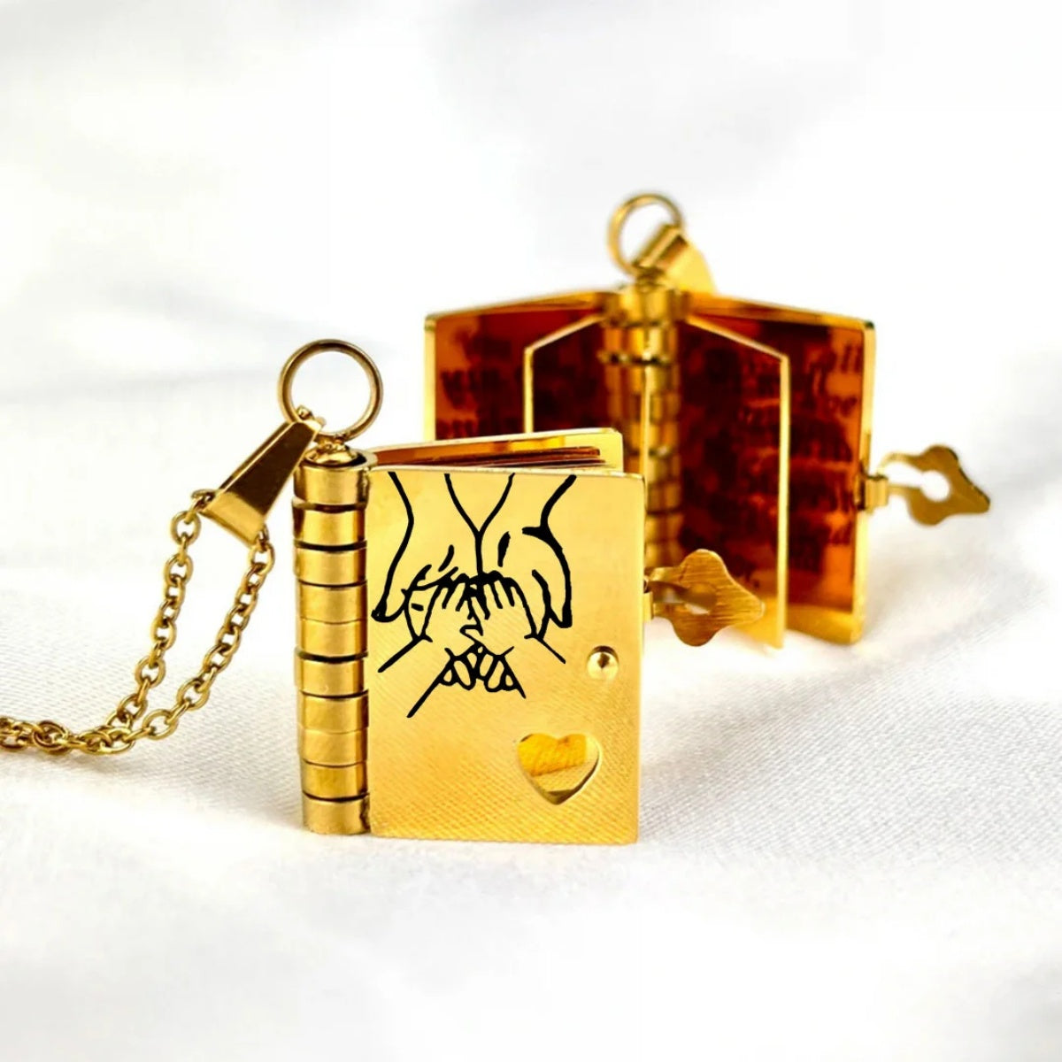 🔥 One Time Offer-Get Another Daughter's Treasured Book Necklace for just $24.95