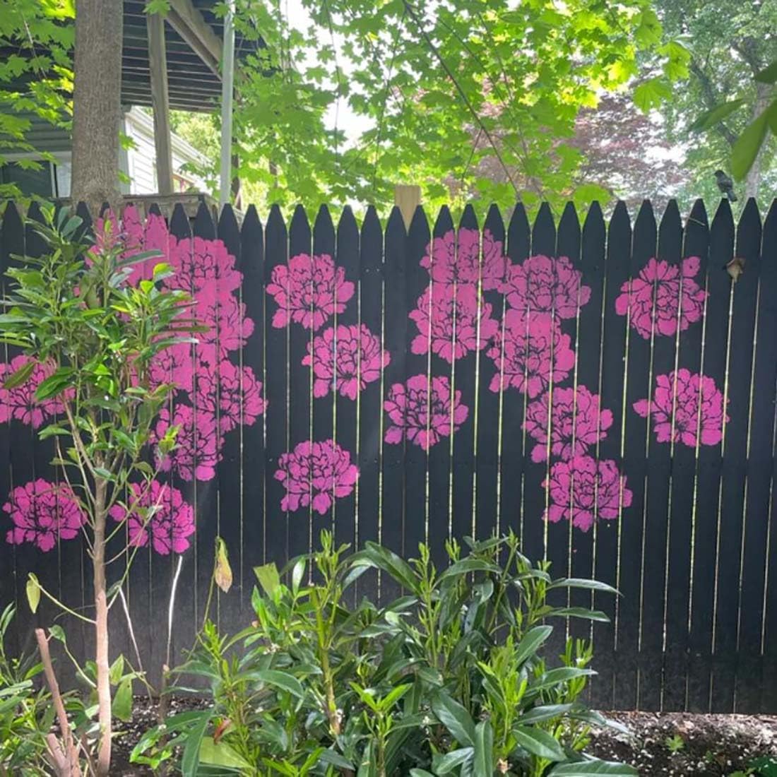 🔥 Last Day Sale Price | Large 💐 Eptchn Garden Fence Large Flower Stencils🌻DIY Decoration BloomTrace