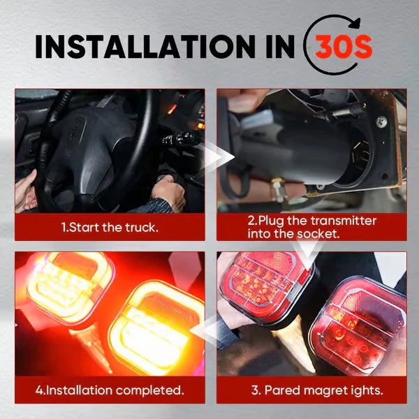 🔥 One time offer - Get Replacement 1 PC Wireless Trailer Light Just for $19.95