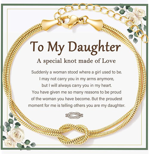 To My Daughter Bracelet