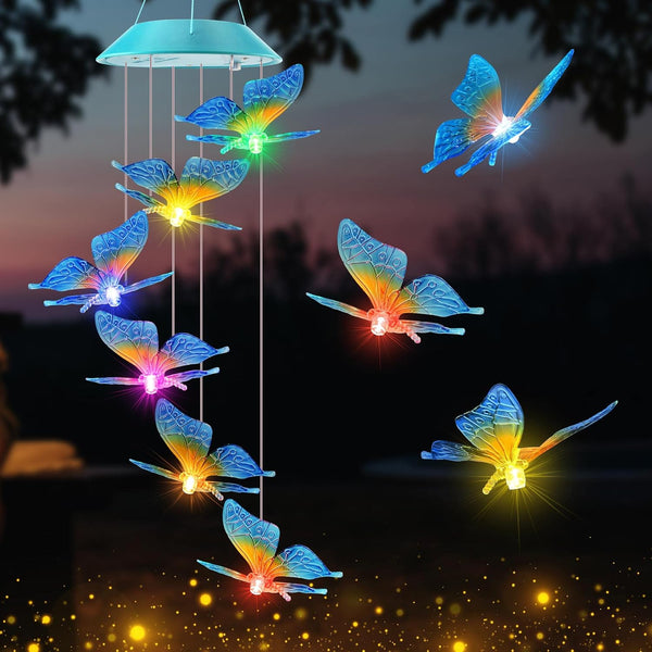 Solar Magic Pig Wind Chime