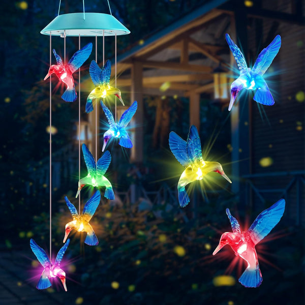 Solar Magic Pig Wind Chime