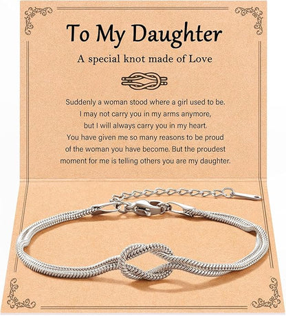 To My Daughter Bracelet
