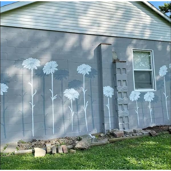 🔥 Last Day Sale Price | Large 💐 Eptchn Garden Fence Large Flower Stencils🌻DIY Decoration BloomTrace