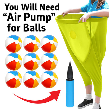Pump for Balls for Granny Pants Fun Game