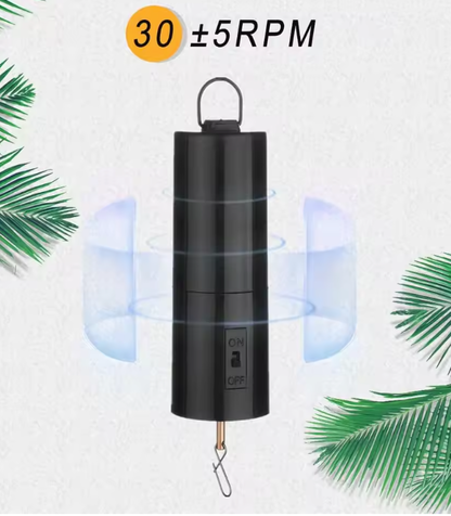 Rotating Motor for inside/outside usage