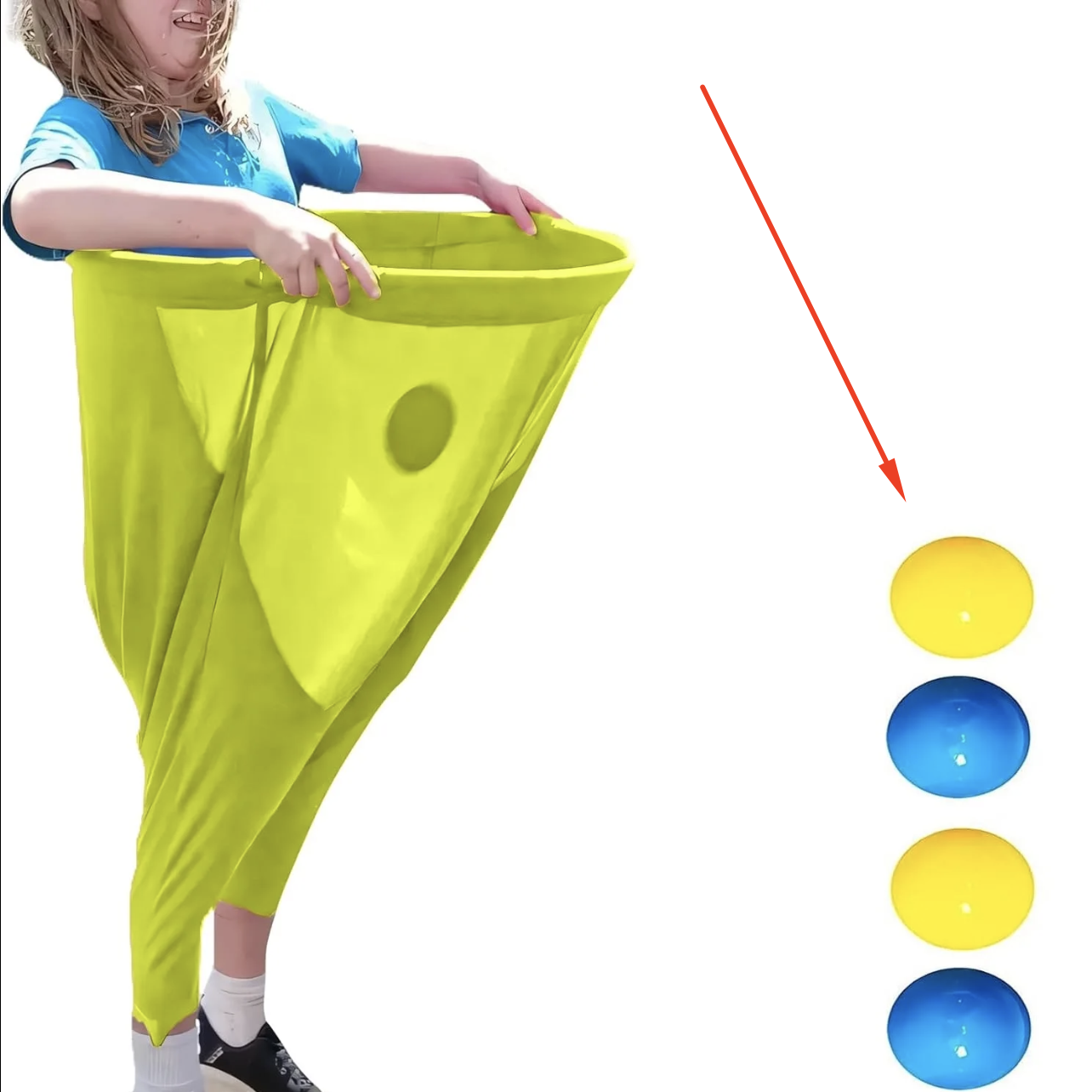10 Balls for Granny Pants Fun Game