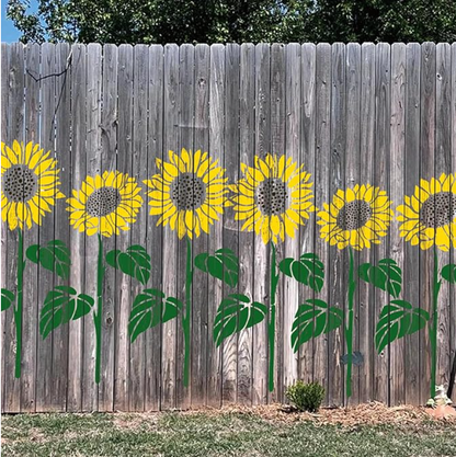 🔥 Last Day Sale Price | Large 💐 Eptchn Garden Fence Large Flower Stencils🌻DIY Decoration BloomTrace