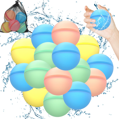 24 Pack Reusable Water Balloons for Granny Pants Fun Game