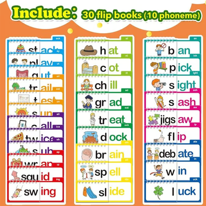 🔥 Last Day Sale Price | 📚30 Read and Rhyme Flip Books