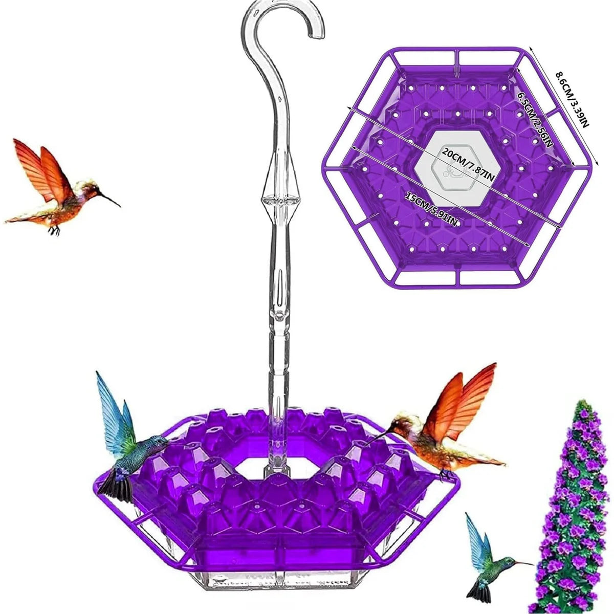 50% Off💥Hummingbird Feeders for Outdoors Hanging