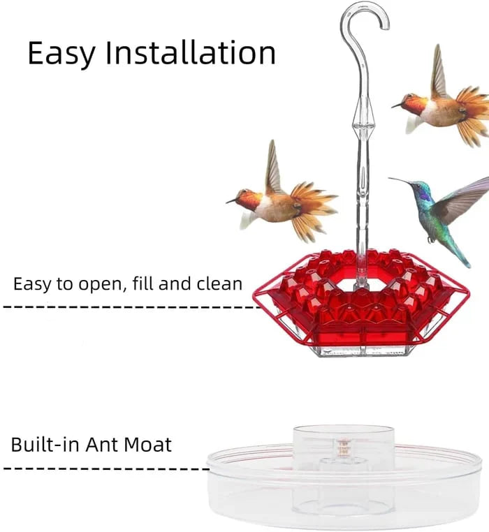 50% Off💥Hummingbird Feeders for Outdoors Hanging