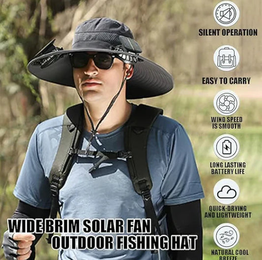 🔥  One time offer - Get another Unisex Breezy Solar Fan Hat at discounted price! (SAVE $10)