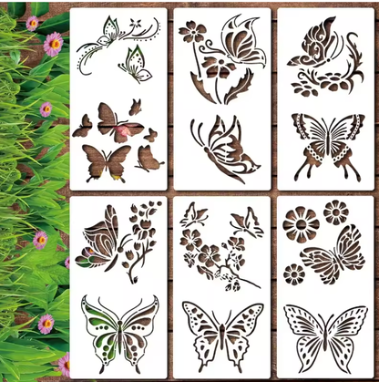 🔥 Last Day Sale Price | Large 💐 Eptchn Garden Fence Large Flower Stencils🌻DIY Decoration BloomTrace