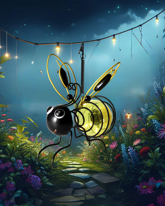 🔥 Last Day Sale Price | 🐝Outdoor Hanging Solar Bee Light 2025