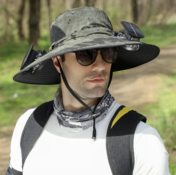 🔥  One time offer - Get another Unisex Breezy Solar Fan Hat at discounted price! (SAVE $10)
