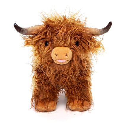 Highland Cow Plush Playset
