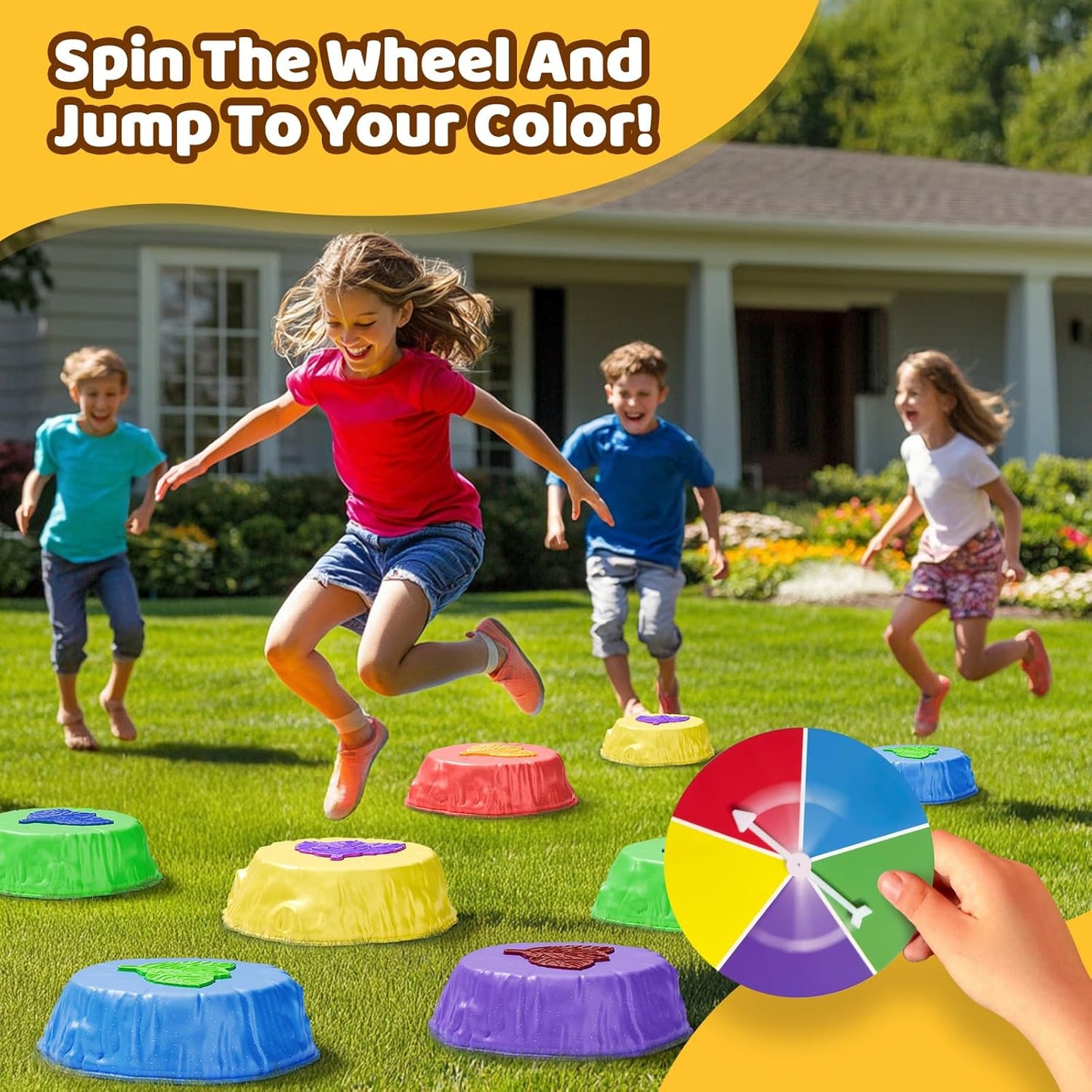 Glowing Balance Stones for Kids