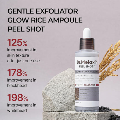 Exfoliating Rice Peel Duo – Gently lifts surface buildup for smoother-looking skin