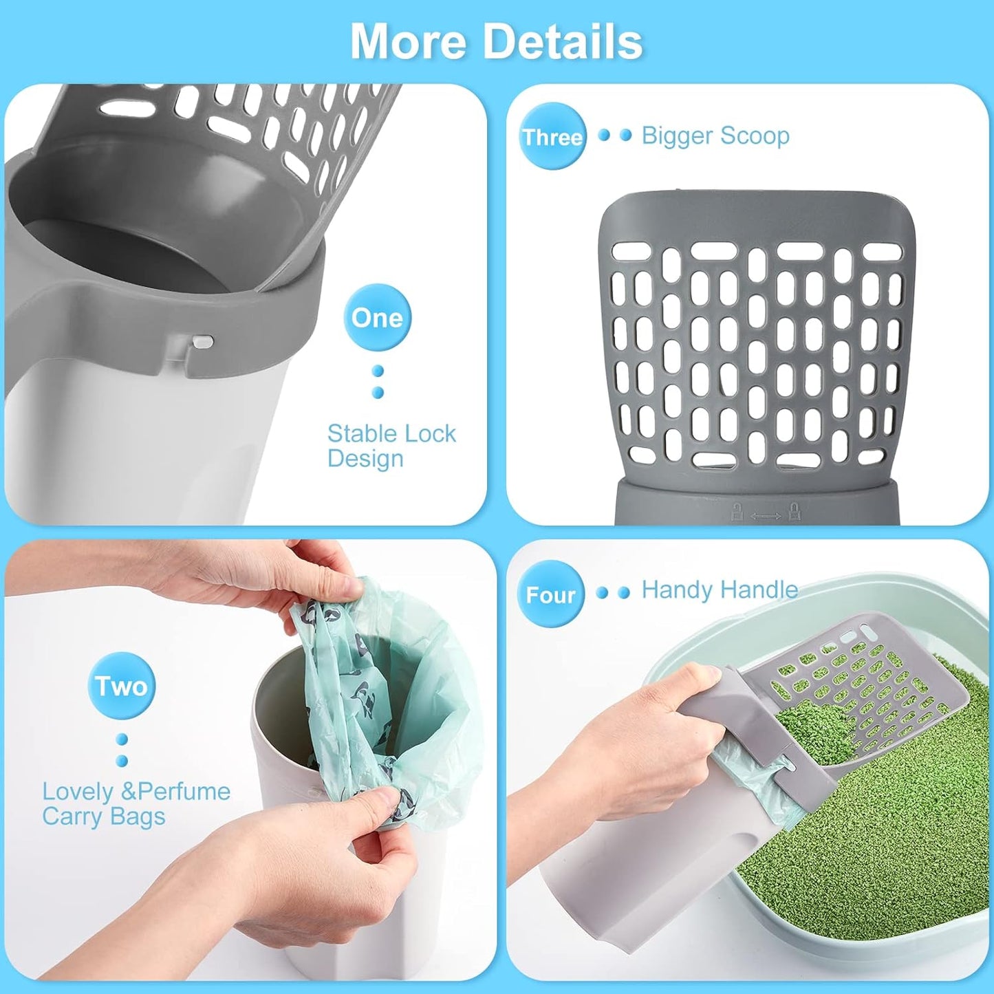 Mess-Free Cat Litter Scoop