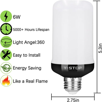 Christmas Flicker Flame LED Bulbs-2 Pcs