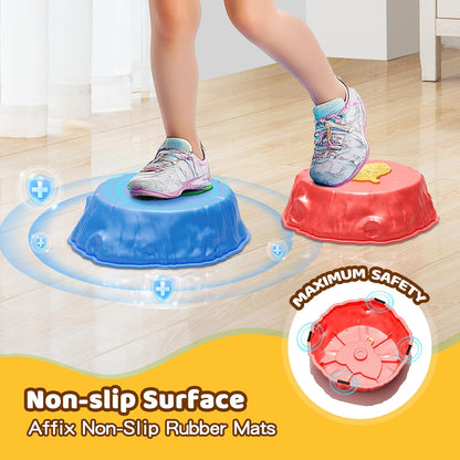 Glowing Balance Stones for Kids