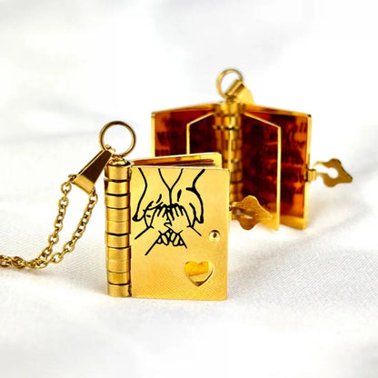 🔥 One Time Offer-Get Another Daughter's Treasured Book Necklace for just $24.95