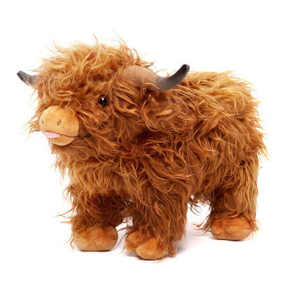 Highland Cow Plush Playset