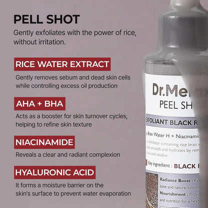 Exfoliating Rice Peel Duo – Gently lifts surface buildup for smoother-looking skin