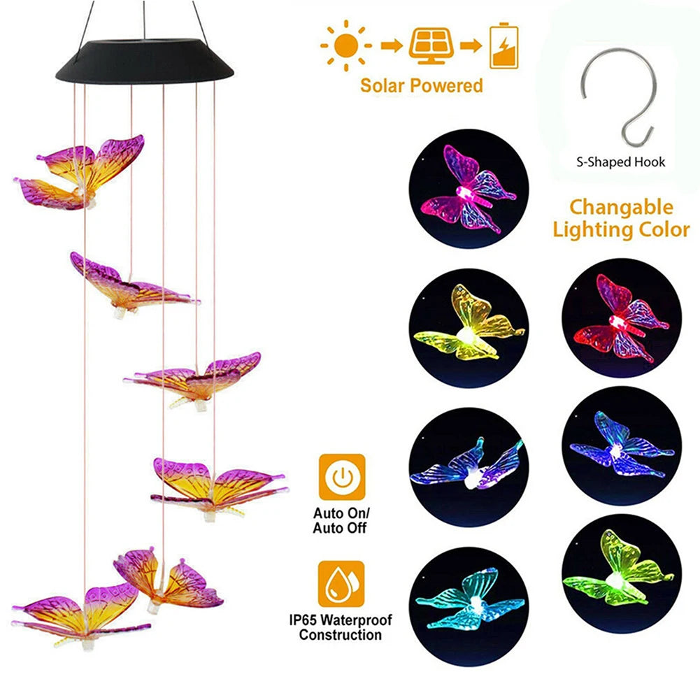Magic Solar Butterfly Lights